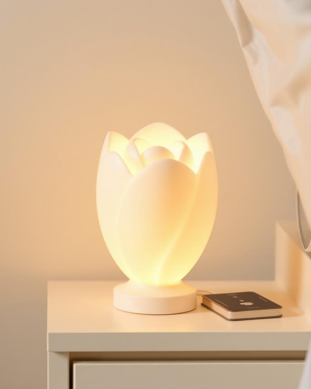 Bloom Nightlight — personalised 3D-printed kids