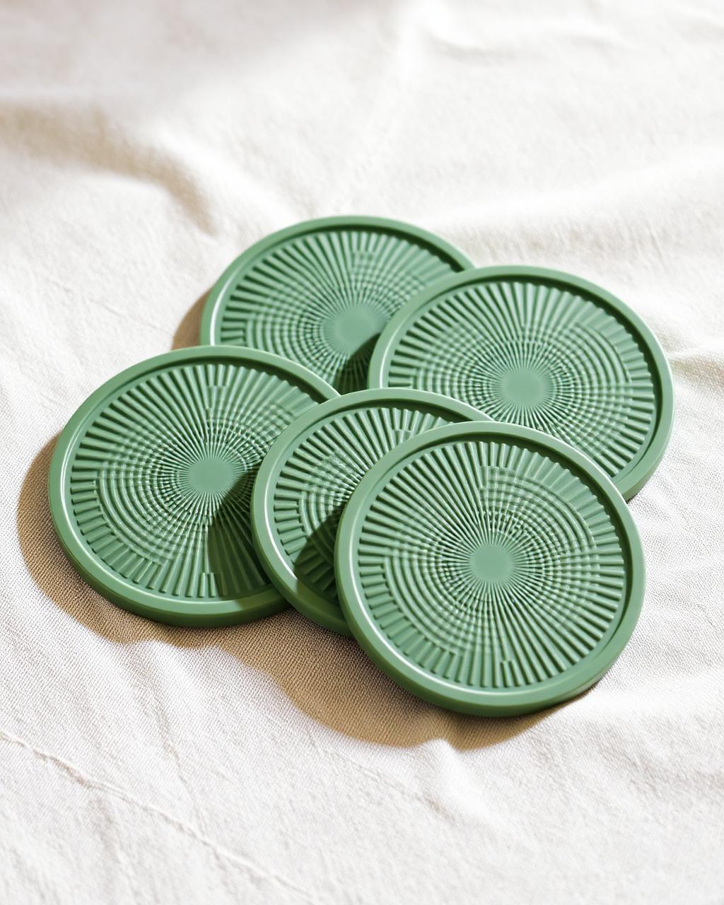 Tidal Coaster Set — personalised 3D-printed home decor